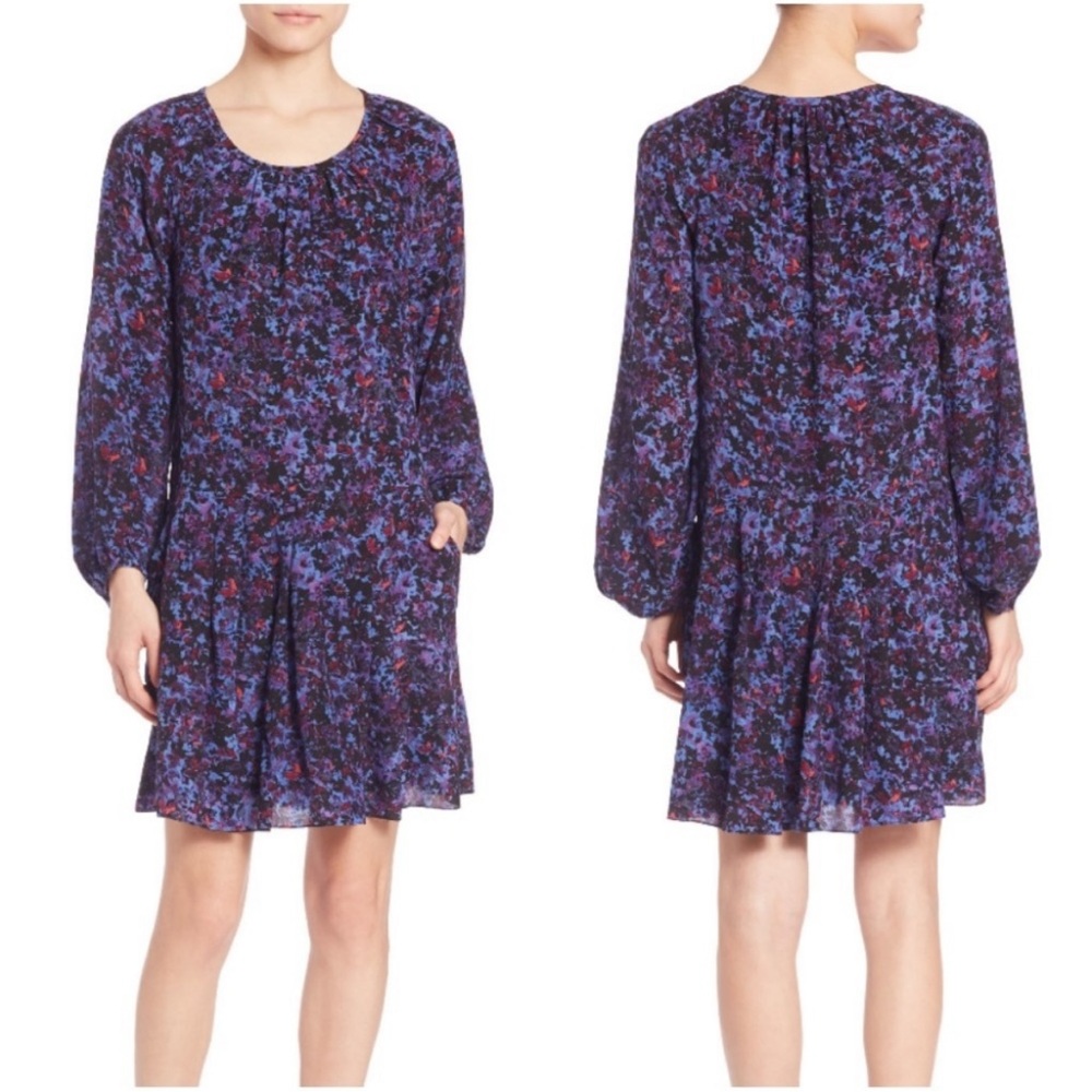 Rebecca Taylor Silk Bouquet Rhapsody Dress size 10